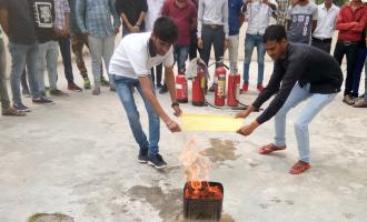 Fire Demonstration by Students